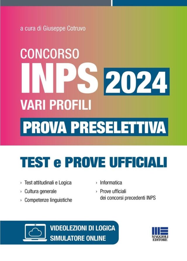 Piano concorsi INPS 2024: bandi in arrivo, posti anche per tecnici